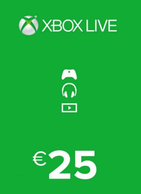 Obal hry Xbox Live Card 25€