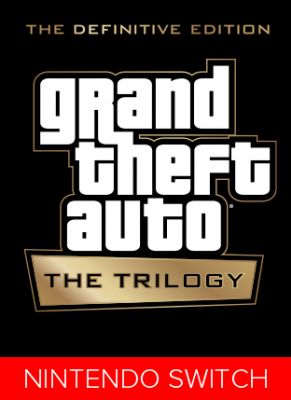 Obal hry GTA The Trilogy Definitive Edition  SWITCH