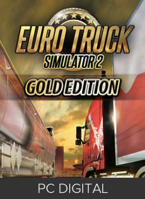Obal hry Euro Truck Simulator 2: GOLD PC DIGITAL