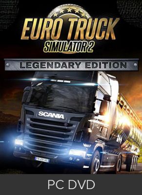 Obal hry Euro Truck Simulator 2: Legendary Edition PC DVD