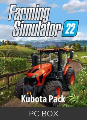 Obal hry Farming Simulator 22 Kubota Pack PC Box