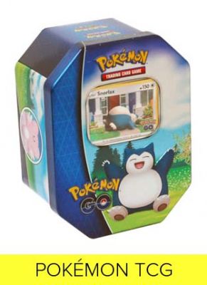 Obal hry Pokémon TCG: Pokémon GO - Gift Tin Snorlax