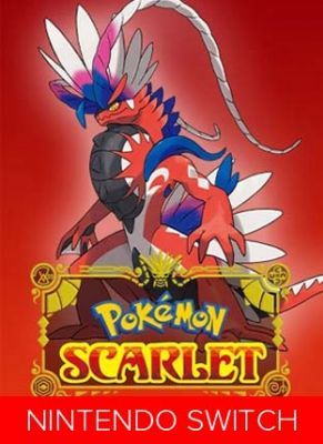 Obal hry Pokemon Scarlet