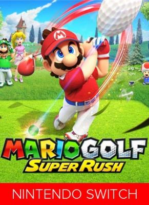 Obal hry Mario Golf Super Rush