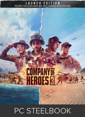 Obal hry Company of Heroes 3 Launch Edition (Steelbook)