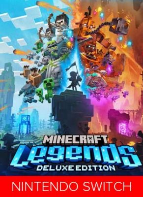 Obal hry Minecraft Legends DeLuxe Edition