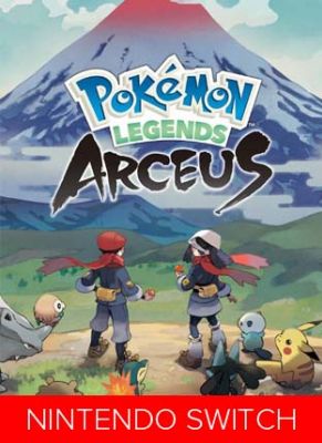 Obal hry Pokemon Legends Arceus