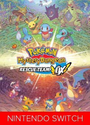 Obal hry Pokemon Mystery Dungeon Rescue Team DX