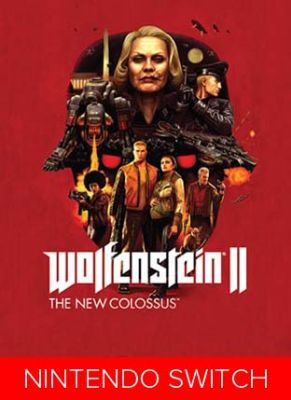 Obal hry Wolfenstein 2 The New Colossus Switch
