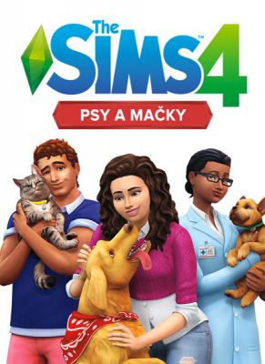 Obal hry The Sims 4: Psi a Mačky