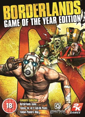 Obal hry Borderlands GOTY