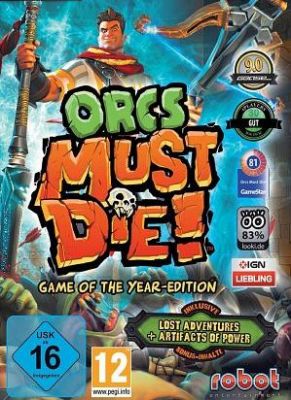 Obal hry Orcs Must Die! GOTY