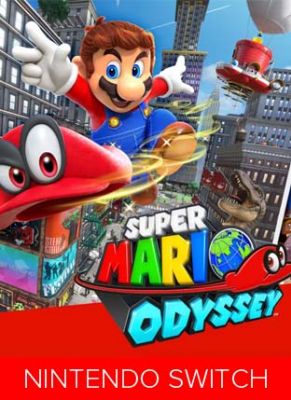 Obal hry Super Mario Odyssey