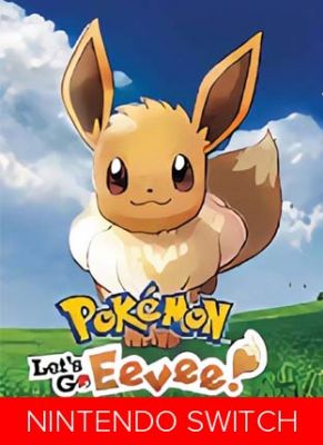 Obal hry Pokemon Let`s Go Eevee