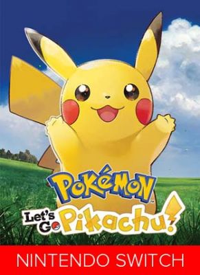 Obal hry Pokemon Let`s Go Pikachu