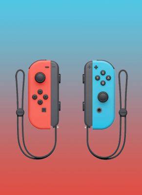 Obal hry Nintendo Joy-Con Pair 2-Pack Neon Red/Neon Blue