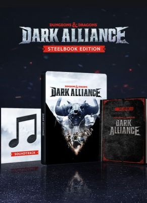 Obal hry Dungeons & Dragons Dark Alliance Steelbook